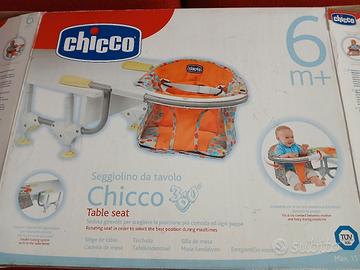 Seggiolino da tavolo Chicco 360° 6m +