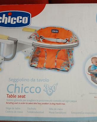 Seggiolino da tavolo Chicco 360° 6m +