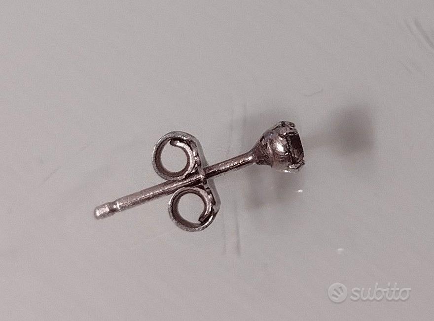 SINGULARU - Orecchino Singolo Ear Cuff Nina. Argento Sterling con Finitura in Oro 18Kt. Gioielli per Donna