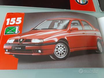 Alfa romeo 155 depliant+colori/interni originali