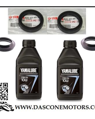 2 Paraolio 2 Parapolvere 1L OLIO ORIGINALI YAMAHA 