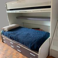 Letto a castello moretti