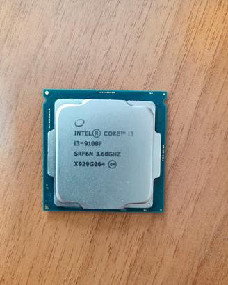 CPU i3 9100f