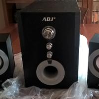 CASSE ADJ SP805 POP 21 WATT 2.1 SUBWOOFER Nuove