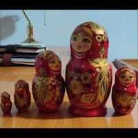 Matrioska originale russa 
