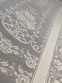 Copriletto matrimoniale fatto a mano - uncinetto