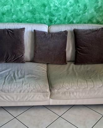 Set divano letto 3 posti + poltrona Natuzzi