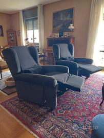   poltrone   con movimento elettrico  (coppia