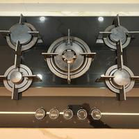 Fornello piano cottura gas in ghisa 5 fuochi Beko