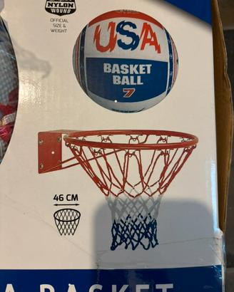 Canestro pallone basket set