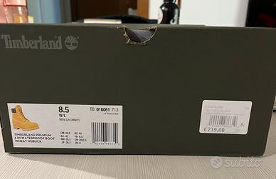Timberland Premium modello WHEAT NUBUCK