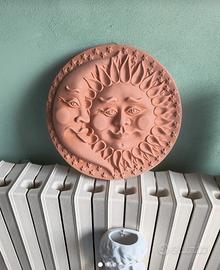 piatto in terracotta per esterno 25 cm da appender