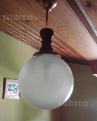 Lampadario a sfera