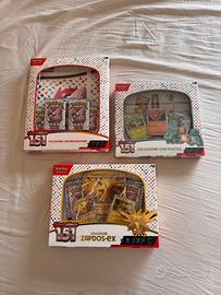 Pokemon lotto 151 collezioni sealed ita