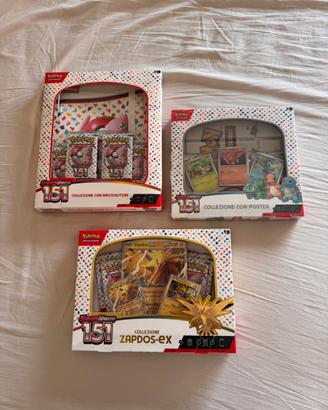Pokemon lotto 151 collezioni sealed ita