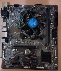 Scheda Madre GIGABYTE H510M H + Pentium G6400