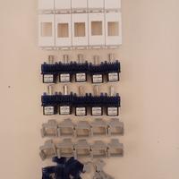 10 prese di rete R&M gigabit rj45 cat5e/6 UTP/FTP