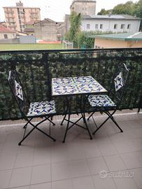 tavolo e sedie