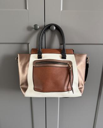 Borsa Atmosphere a mano con tracolla multicolore