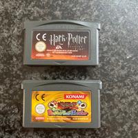 Lotto Game Boy Advance Harry Potter e Yugioh