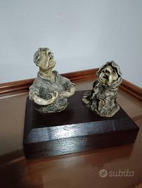 Scultura Carlo de Vecchi firmata 