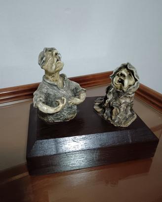 Scultura Carlo de Vecchi firmata 