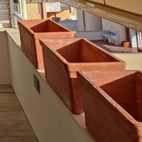 Grandi cassette in terracotta di qualità