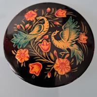 Spilla vintage Russa in Lacca Mstera anni '70/80