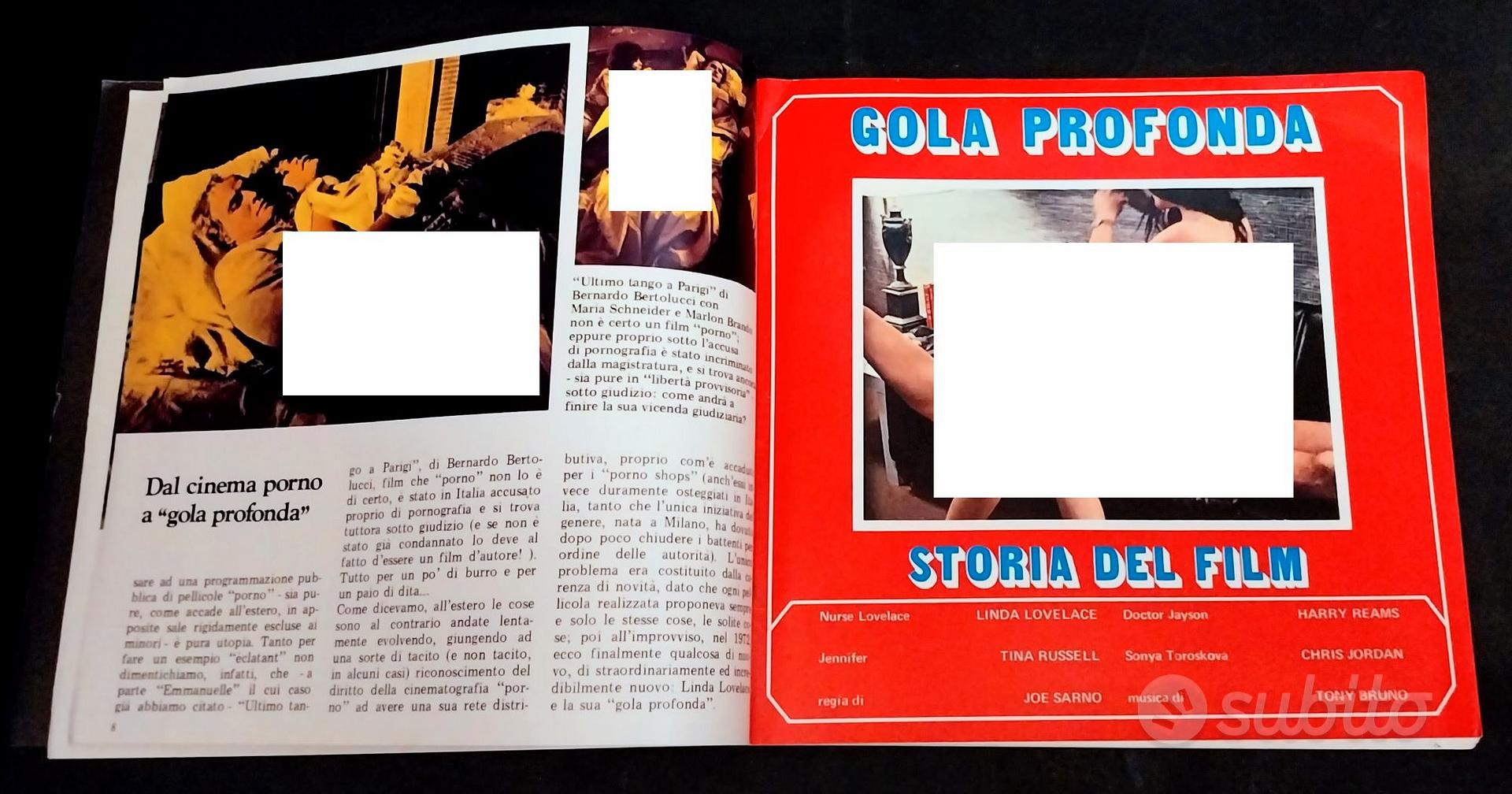 GOLA PROFONDA Storia e FOTO del FILM + POSTER 1975 - Libri e Riviste In  vendita a Roma