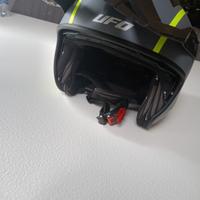 CASCO CROSS JET SHERATAN GIALLO FLUO E NERO