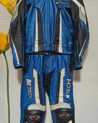 Tuta moto in pelle MTech