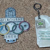 Olimpiadi gadget anni 50 e anni 70 vintage d'epoca