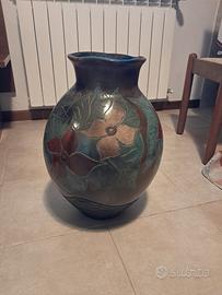 Anfora/vaso in terracotta peruano Sican