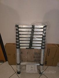 Scala telescopica alluminio