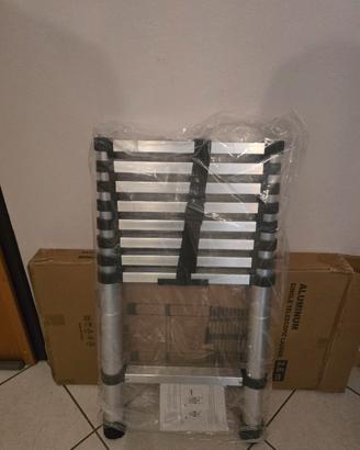 Scala telescopica alluminio