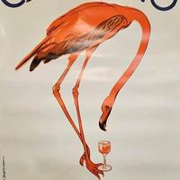 Manifesto Carpano Fenicottero