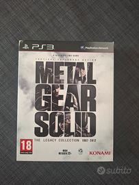 mgs legacy collection PS3 ita pal