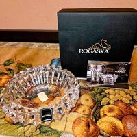 Posacenere Rogaska in Cristallo Fatto a Mano
