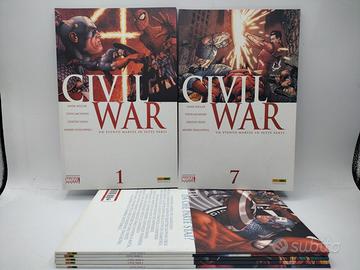 Civil War 1-7 Completa, Marvel Miniserie 76-82, Ma