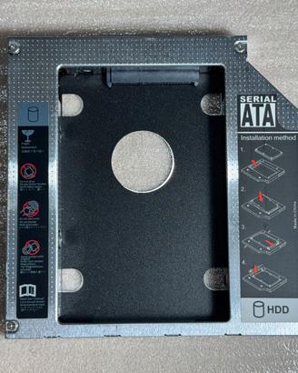Caddy hard disk x vano DVD notebook 12.7mm