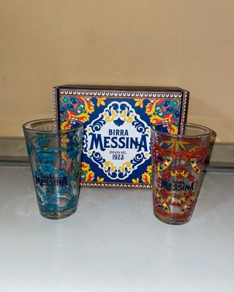 BIRRA MESSINA MAESTRANZE SICILIANE 2 BICCHIERI