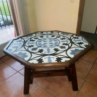 Tavolino da  salotto artigianale