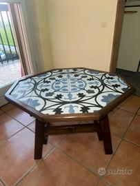 Tavolino da  salotto artigianale