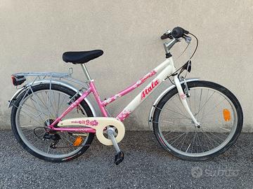 Bici Atala per ragazza, ruote da 24"