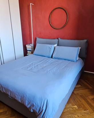 Letto matrimoniale con contenitore IKEA GRESSVIK 