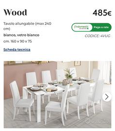 Tavolo come nuovo!!