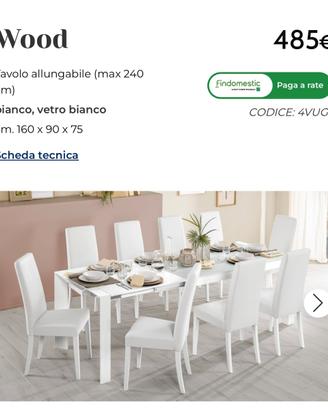 Tavolo come nuovo!!