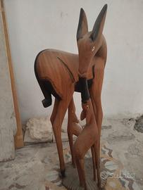 statue in legno massello