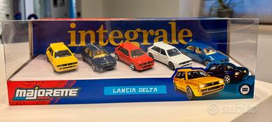 Majorette Lancia delta integrale set