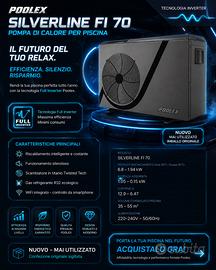 Poolex Silverline FI 70 – Pompa di Calore